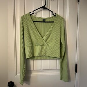 Target Long Sleeve Crop Top